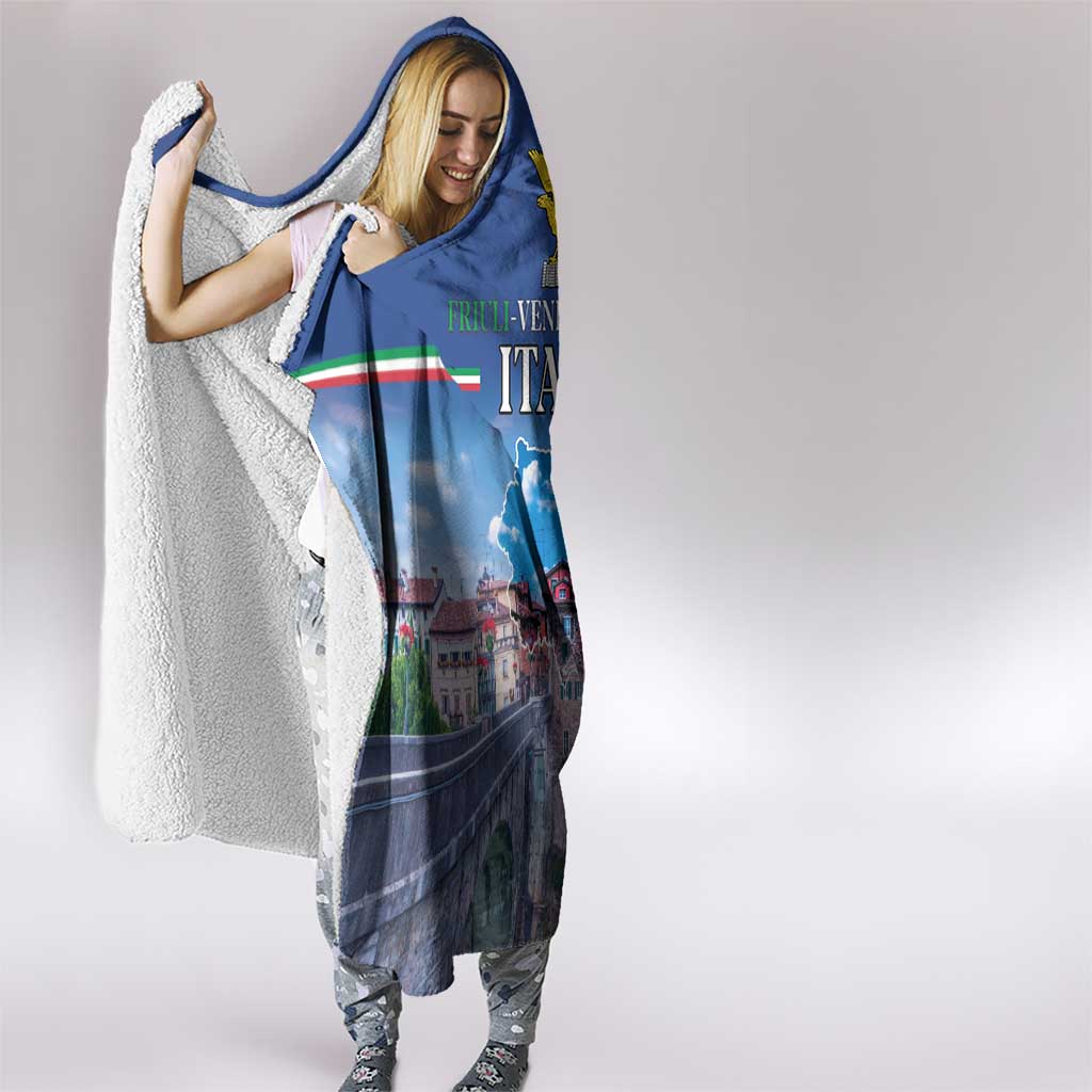 Friuli-Venezia Giulia Italy Hooded Blanket Cividale del Friuli