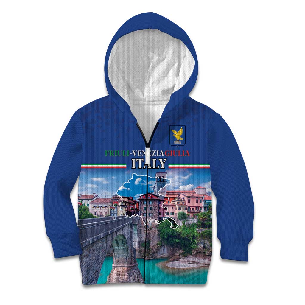 Friuli-Venezia Giulia Italy Kid Hoodie Cividale del Friuli