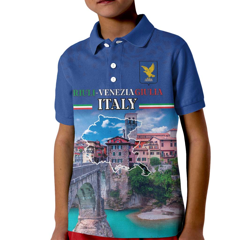 Friuli-Venezia Giulia Italy Kid Polo Shirt Cividale del Friuli