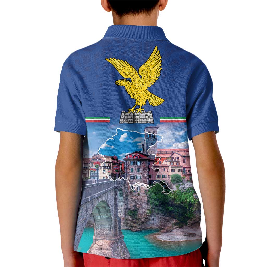 Friuli-Venezia Giulia Italy Kid Polo Shirt Cividale del Friuli