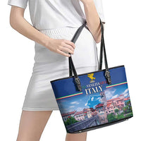 Friuli-Venezia Giulia Italy Leather Tote Bag Cividale del Friuli