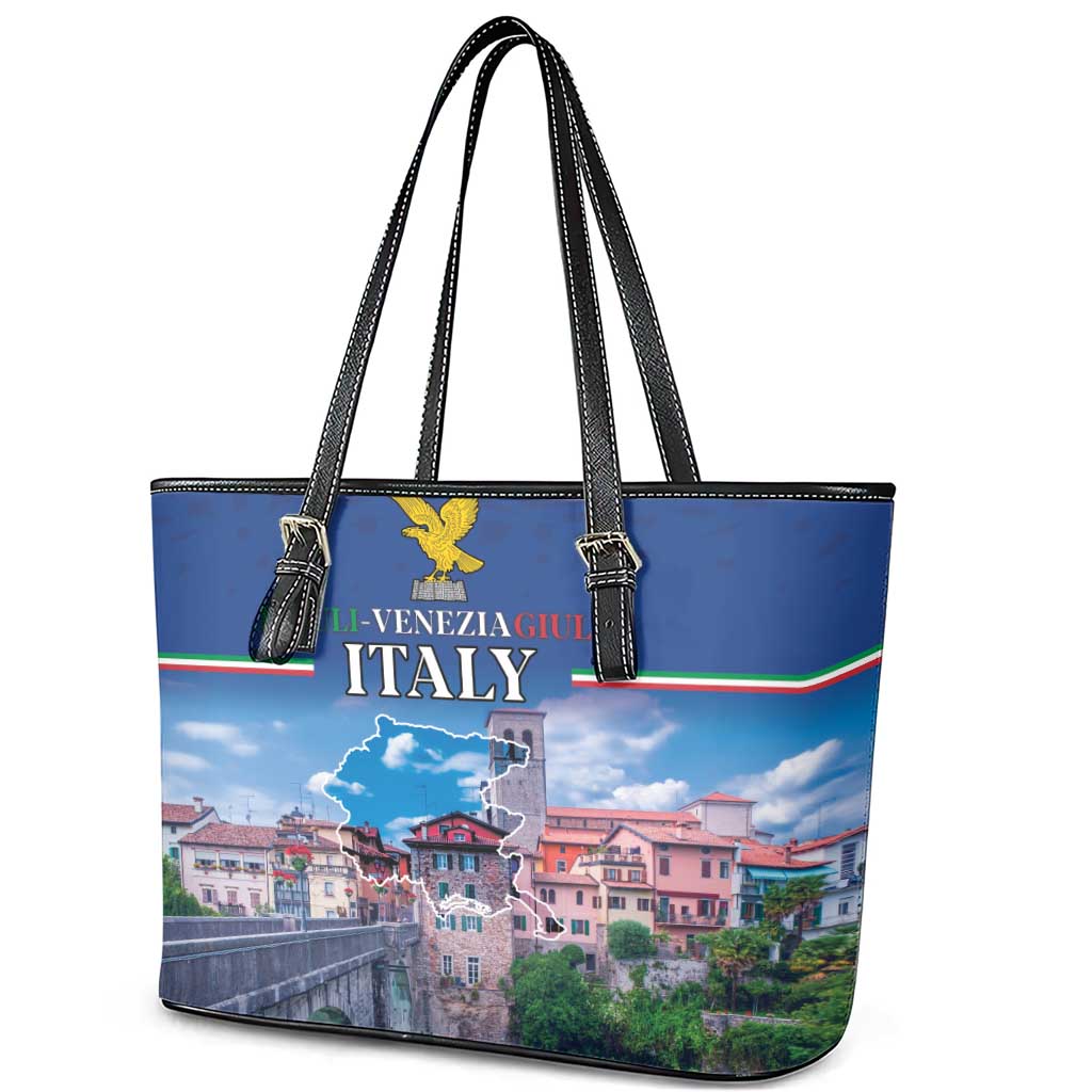 Friuli-Venezia Giulia Italy Leather Tote Bag Cividale del Friuli