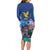 Friuli-Venezia Giulia Italy Long Sleeve Bodycon Dress Cividale del Friuli