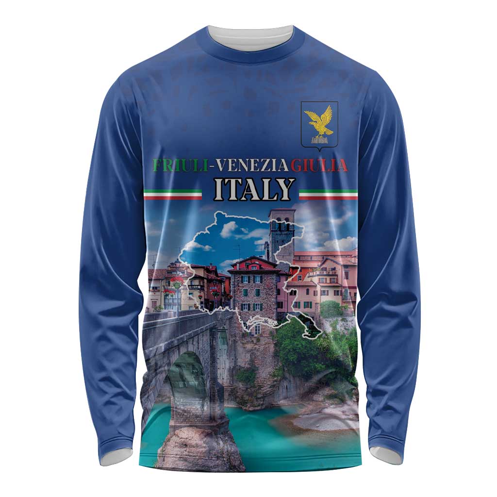 Friuli-Venezia Giulia Italy Long Sleeve Shirt Cividale del Friuli