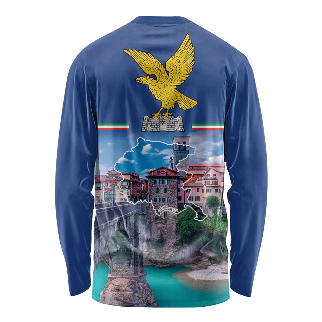 Friuli-Venezia Giulia Italy Long Sleeve Shirt Cividale del Friuli