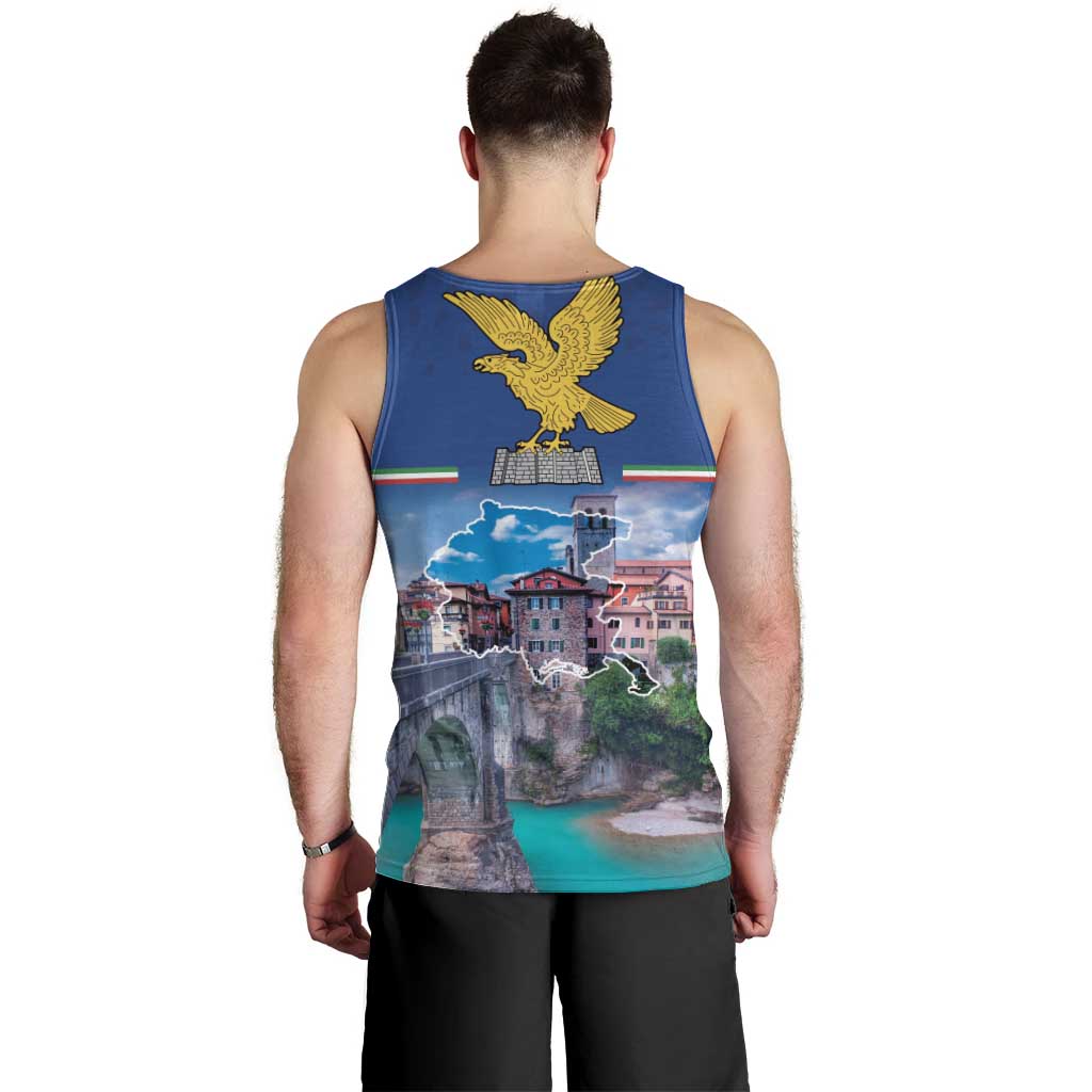 Friuli-Venezia Giulia Italy Men Tank Top Cividale del Friuli