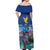 Friuli-Venezia Giulia Italy Off Shoulder Maxi Dress Cividale del Friuli