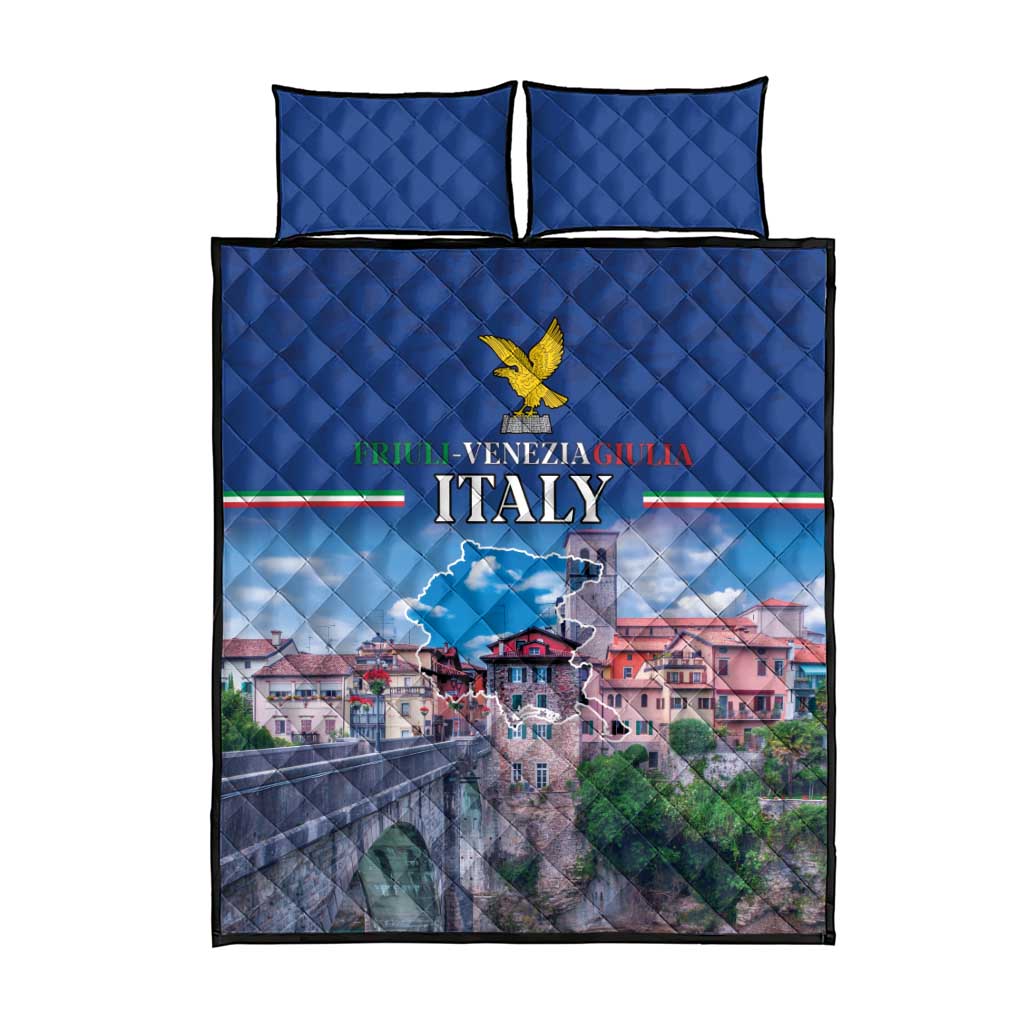 Friuli-Venezia Giulia Italy Quilt Bed Set Cividale del Friuli