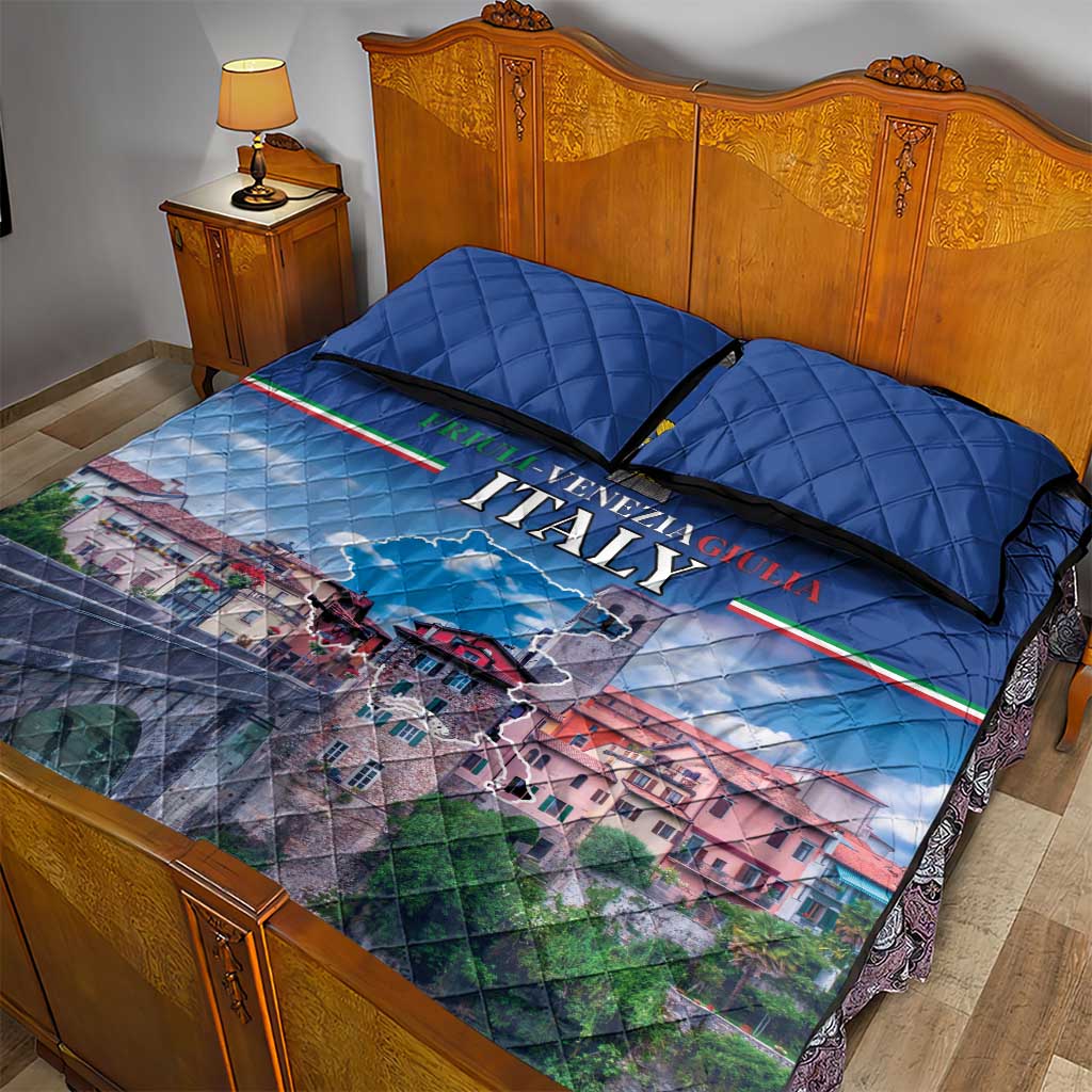 Friuli-Venezia Giulia Italy Quilt Bed Set Cividale del Friuli