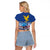 Friuli-Venezia Giulia Italy Raglan Cropped T Shirt Cividale del Friuli