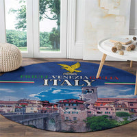 Friuli-Venezia Giulia Italy Round Carpet Cividale del Friuli