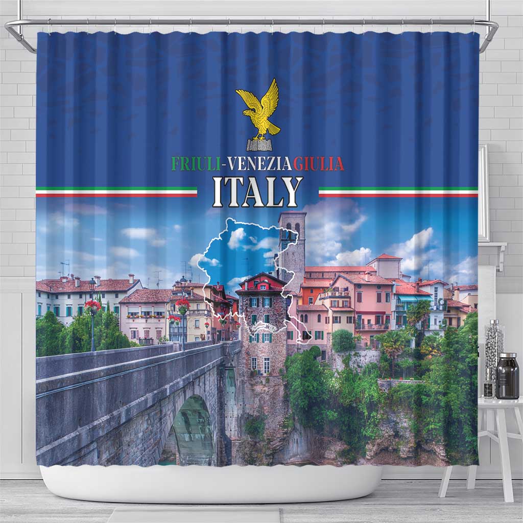 Friuli-Venezia Giulia Italy Shower Curtain Cividale del Friuli