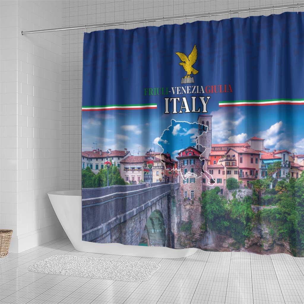 Friuli-Venezia Giulia Italy Shower Curtain Cividale del Friuli