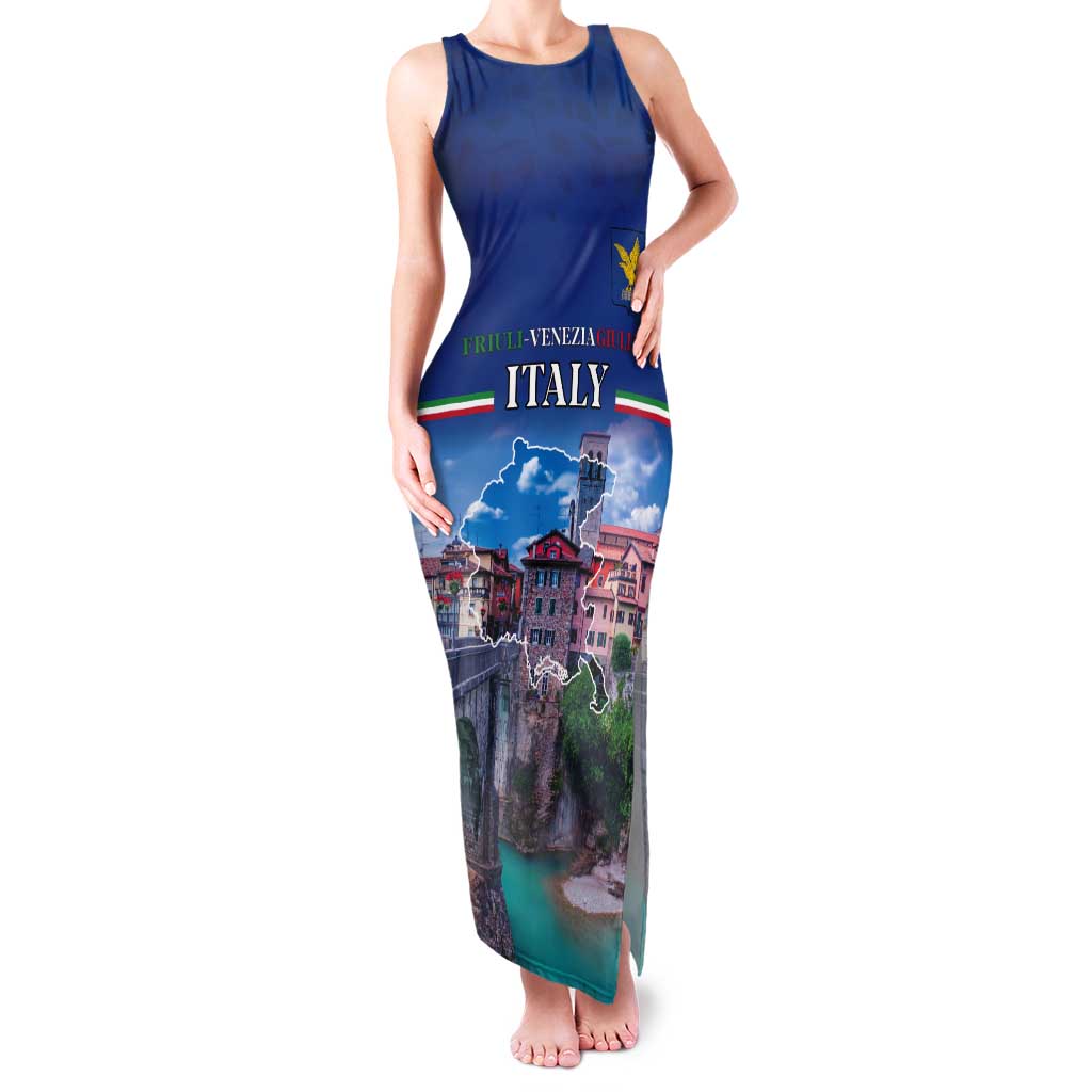 Friuli-Venezia Giulia Italy Tank Maxi Dress Cividale del Friuli