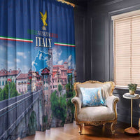 Friuli-Venezia Giulia Italy Window Curtain Cividale del Friuli