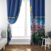 Friuli-Venezia Giulia Italy Window Curtain Cividale del Friuli