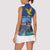 Friuli-Venezia Giulia Italy Women Sleeveless Polo Shirt Cividale del Friuli