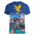 Friuli-Venezia Giulia Italy Women V-Neck T-Shirt Cividale del Friuli