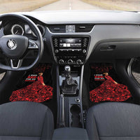 MMIW Native American Red Hand Car Mats I Wear Red For My Sisters