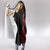 MMIW Native American Red Hand Hooded Blanket I Wear Red For My Sisters