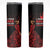 MMIW Native American Red Hand Skinny Tumbler I Wear Red For My Sisters