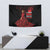 MMIW Native American Red Hand Tapestry I Wear Red For My Sisters
