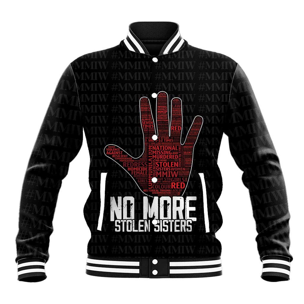 MMIW Awareness Day Baseball Jacket No More Stolen Sisters
