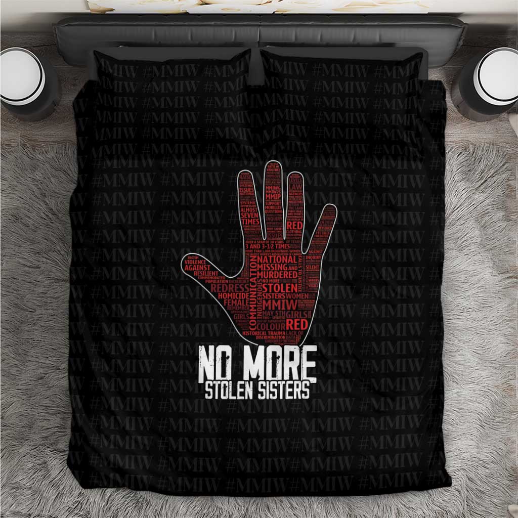 MMIW Awareness Day Bedding Set No More Stolen Sisters