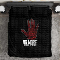 MMIW Awareness Day Bedding Set No More Stolen Sisters