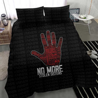 MMIW Awareness Day Bedding Set No More Stolen Sisters