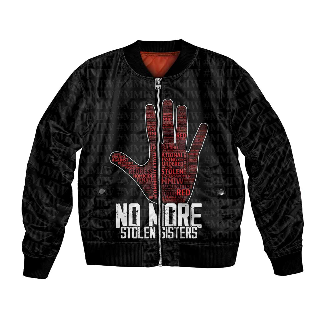 MMIW Awareness Day Bomber Jacket No More Stolen Sisters