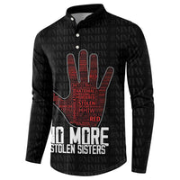 MMIW Awareness Day Button Sweatshirt No More Stolen Sisters