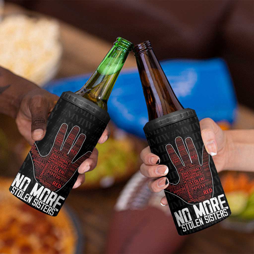 MMIW Awareness Day 4 in 1 Can Cooler Tumbler No More Stolen Sisters