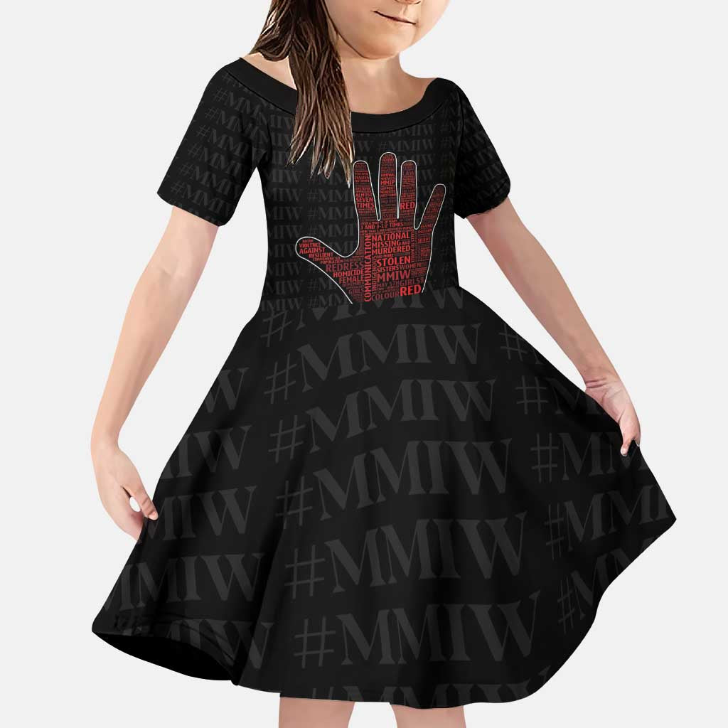 MMIW Awareness Day Family Matching Puletasi and Hawaiian Shirt No More Stolen Sisters