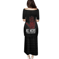 MMIW Awareness Day Family Matching Puletasi and Hawaiian Shirt No More Stolen Sisters
