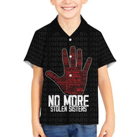 MMIW Awareness Day Family Matching Puletasi and Hawaiian Shirt No More Stolen Sisters
