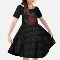 MMIW Awareness Day Family Matching Short Sleeve Bodycon Dress and Hawaiian Shirt No More Stolen Sisters
