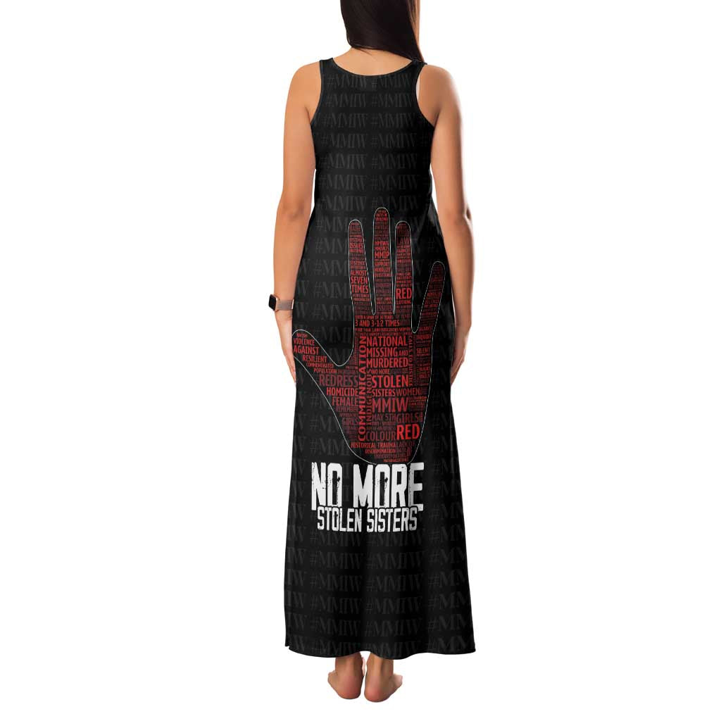 MMIW Awareness Day Family Matching Tank Maxi Dress and Hawaiian Shirt No More Stolen Sisters