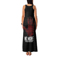 MMIW Awareness Day Family Matching Tank Maxi Dress and Hawaiian Shirt No More Stolen Sisters