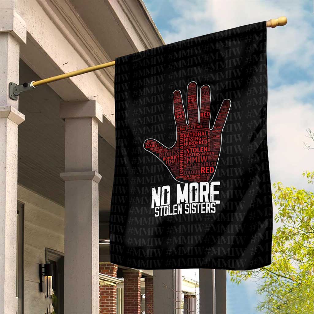 MMIW Awareness Day Garden Flag No More Stolen Sisters