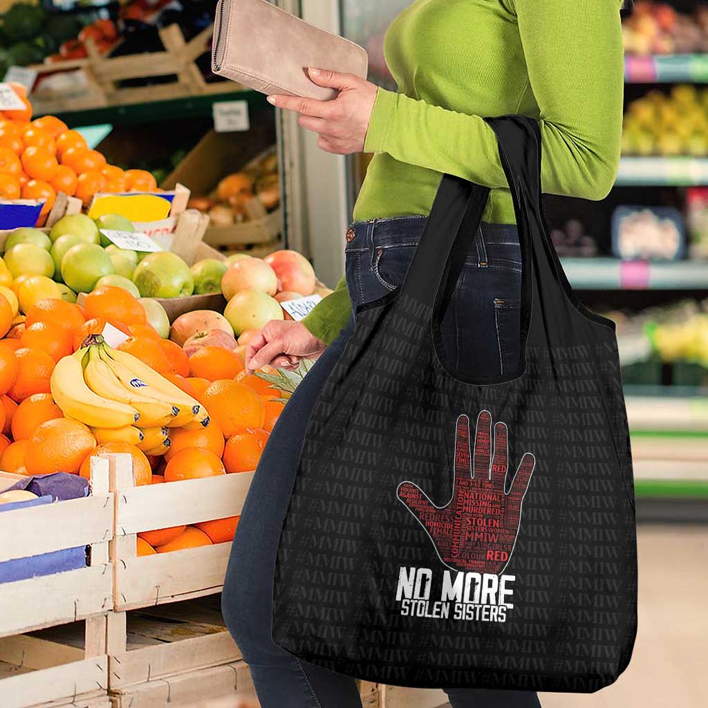 MMIW Awareness Day Grocery Bag No More Stolen Sisters