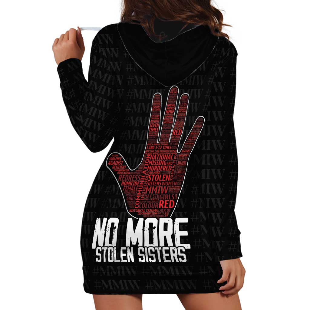 MMIW Awareness Day Hoodie Dress No More Stolen Sisters