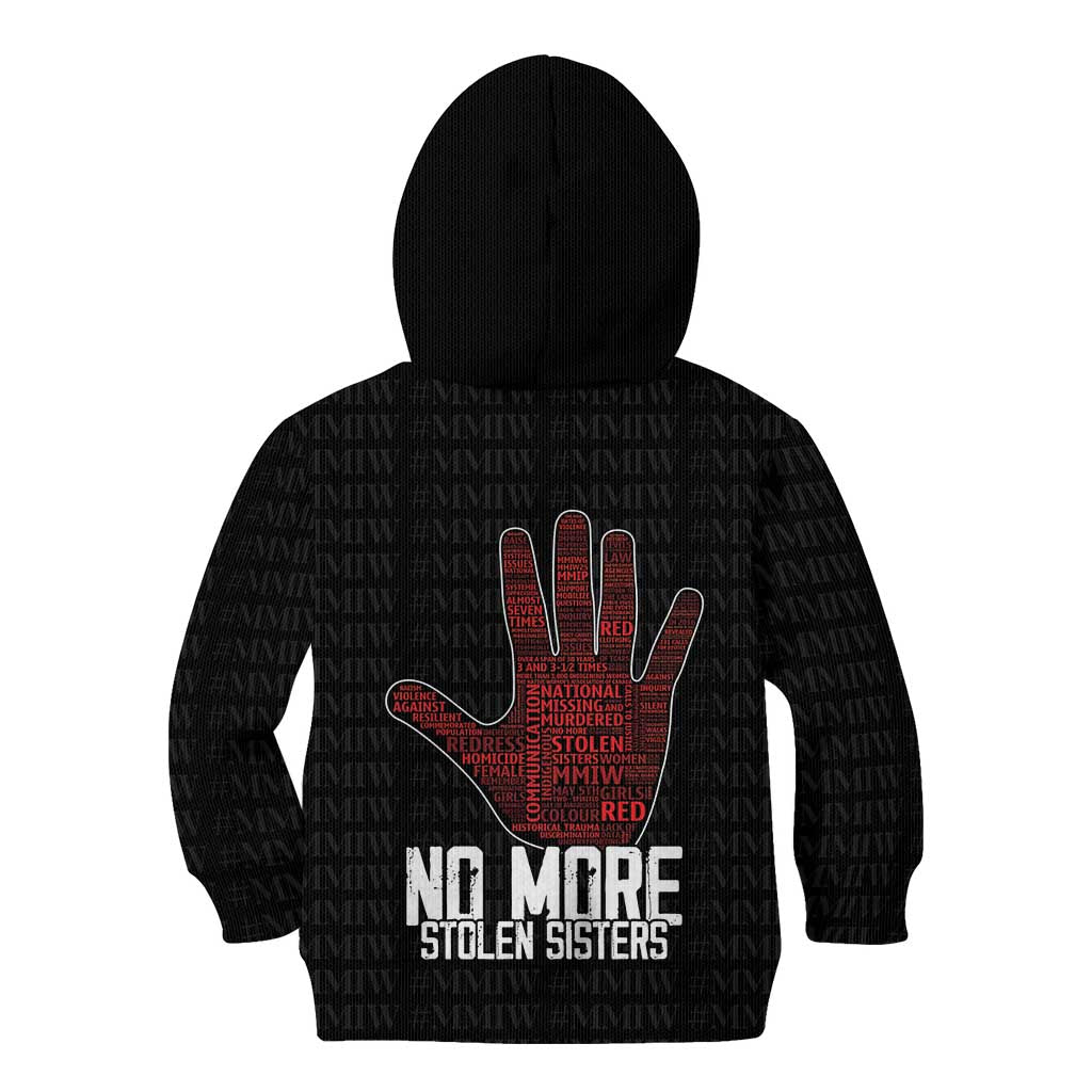 MMIW Awareness Day Kid Hoodie No More Stolen Sisters
