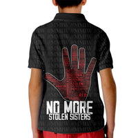 MMIW Awareness Day Kid Polo Shirt No More Stolen Sisters