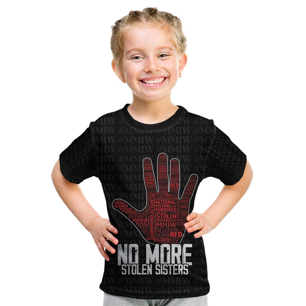 MMIW Awareness Day Kid T Shirt No More Stolen Sisters