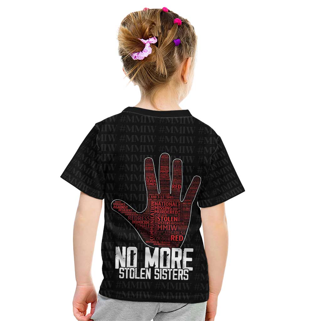 MMIW Awareness Day Kid T Shirt No More Stolen Sisters