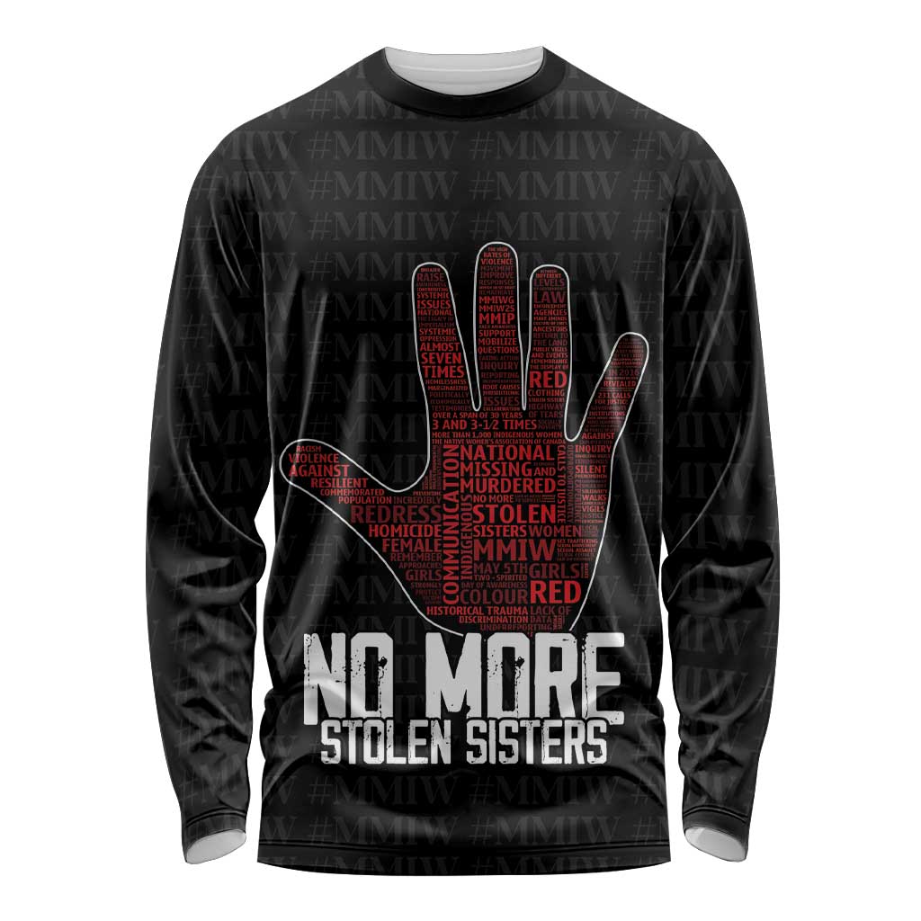 MMIW Awareness Day Long Sleeve Shirt No More Stolen Sisters