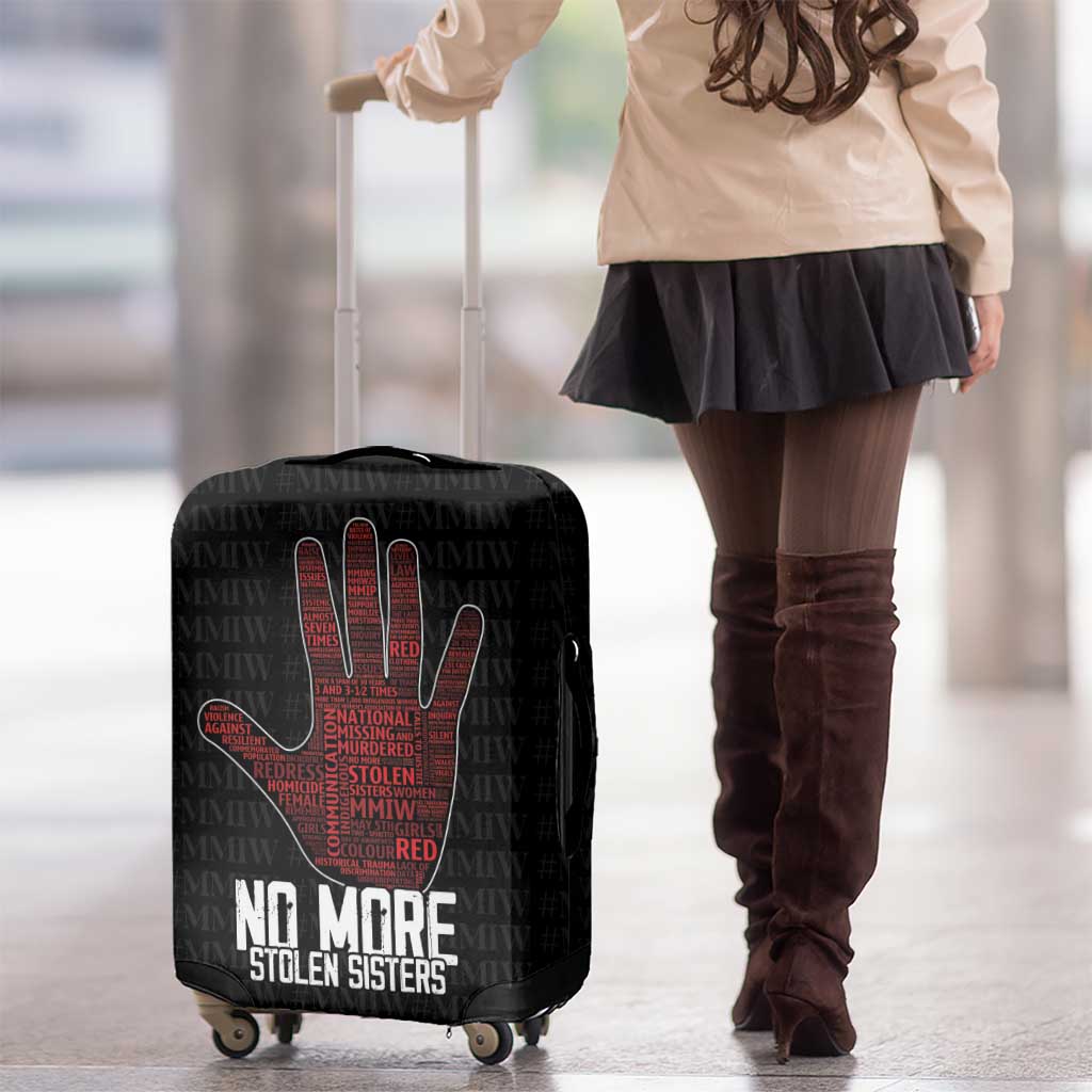 MMIW Awareness Day Luggage Cover No More Stolen Sisters