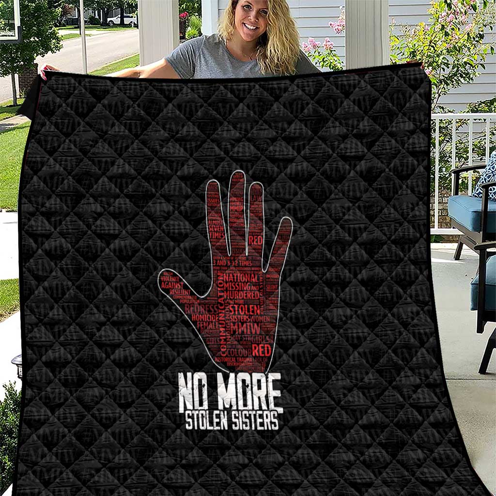 MMIW Awareness Day Quilt No More Stolen Sisters