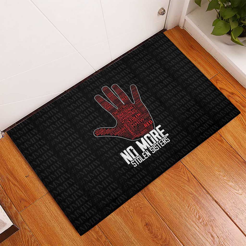 MMIW Awareness Day Rubber Doormat No More Stolen Sisters